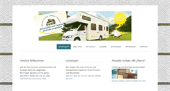 Desktop Screenshot of caravan-langenfeld.de